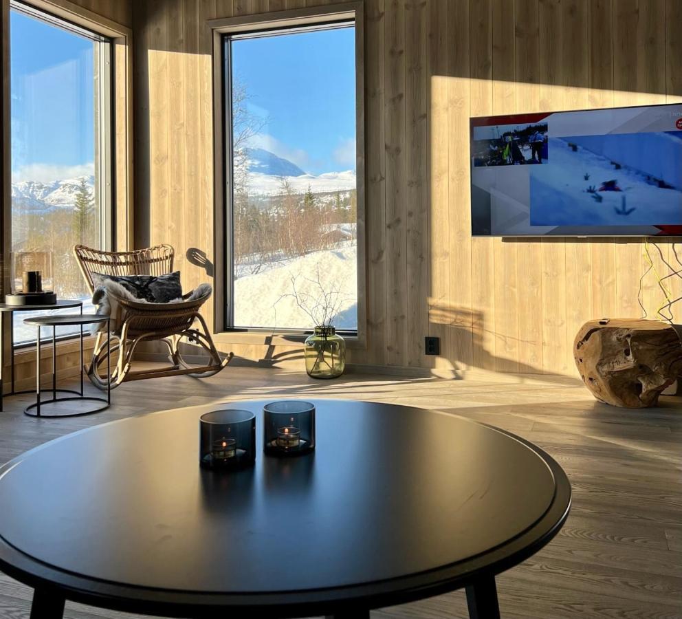 Brand New Cabin On The Sunny Side Of Gaustatoppen With A Great View Tuddal Eksteriør bilde