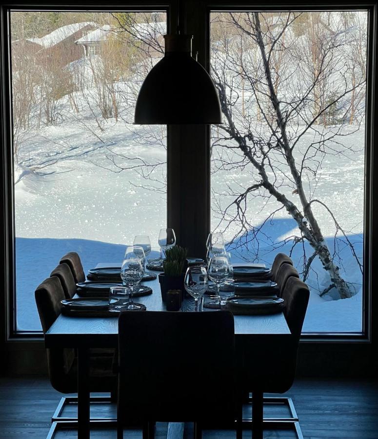 Brand New Cabin On The Sunny Side Of Gaustatoppen With A Great View Tuddal Eksteriør bilde