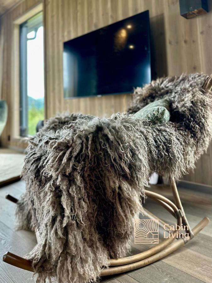 Brand New Cabin On The Sunny Side Of Gaustatoppen With A Great View Tuddal Eksteriør bilde