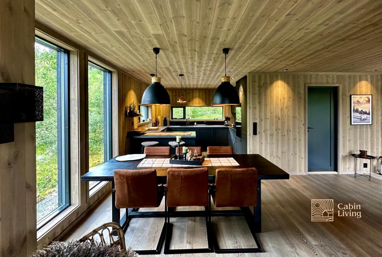 Brand New Cabin On The Sunny Side Of Gaustatoppen With A Great View Tuddal Eksteriør bilde