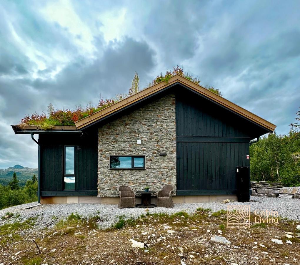 Brand New Cabin On The Sunny Side Of Gaustatoppen With A Great View Tuddal Eksteriør bilde