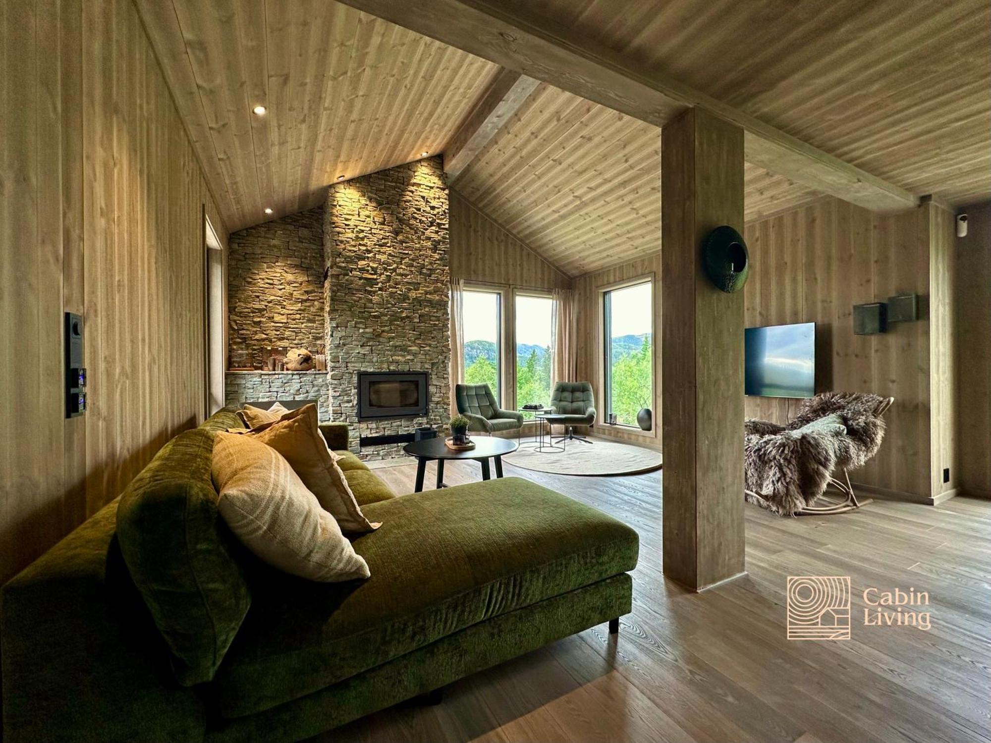 Brand New Cabin On The Sunny Side Of Gaustatoppen With A Great View Tuddal Eksteriør bilde