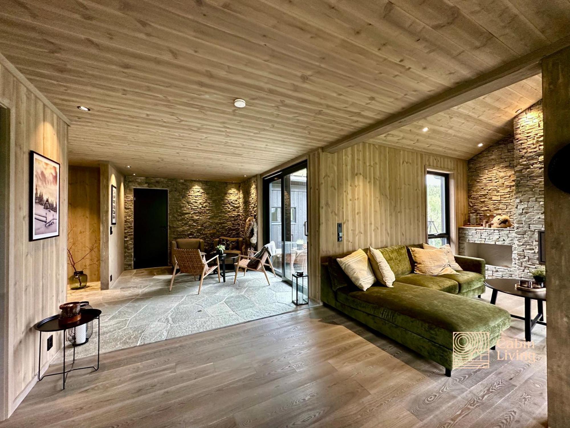 Brand New Cabin On The Sunny Side Of Gaustatoppen With A Great View Tuddal Eksteriør bilde