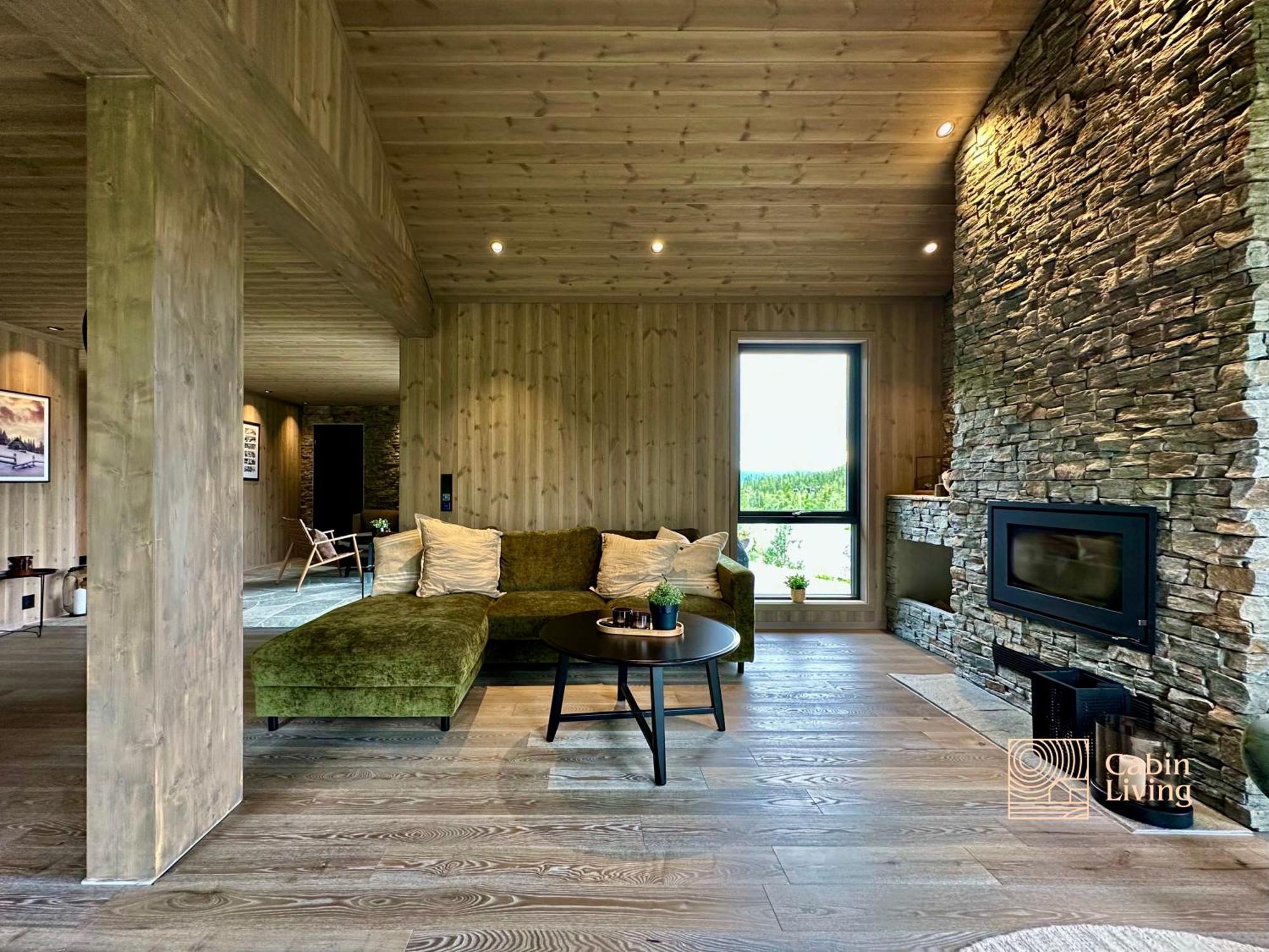 Brand New Cabin On The Sunny Side Of Gaustatoppen With A Great View Tuddal Eksteriør bilde