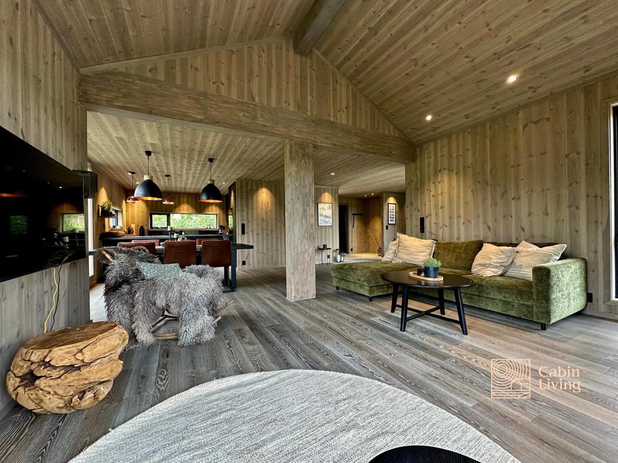 Brand New Cabin On The Sunny Side Of Gaustatoppen With A Great View Tuddal Eksteriør bilde