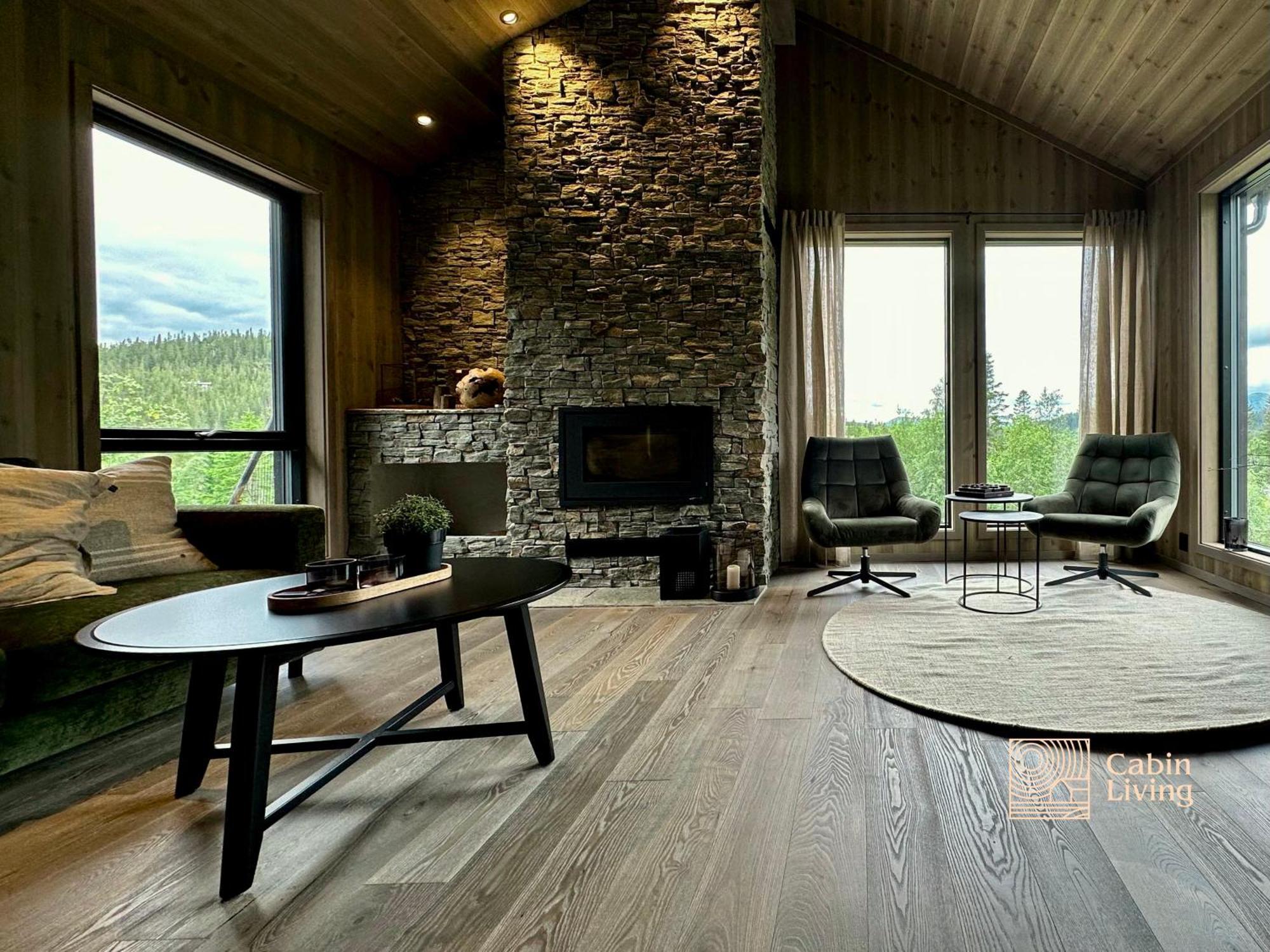 Brand New Cabin On The Sunny Side Of Gaustatoppen With A Great View Tuddal Eksteriør bilde