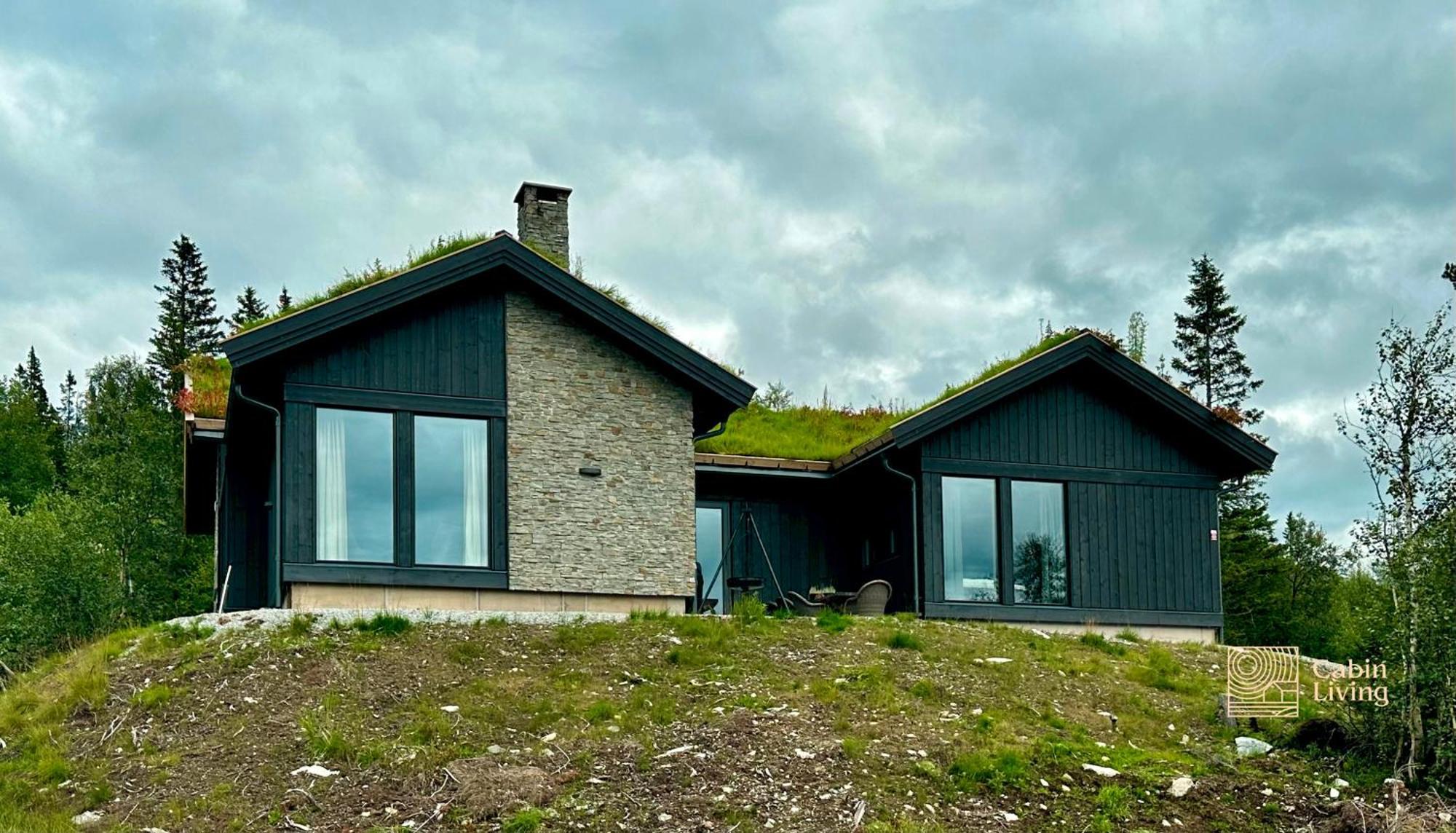 Brand New Cabin On The Sunny Side Of Gaustatoppen With A Great View Tuddal Eksteriør bilde