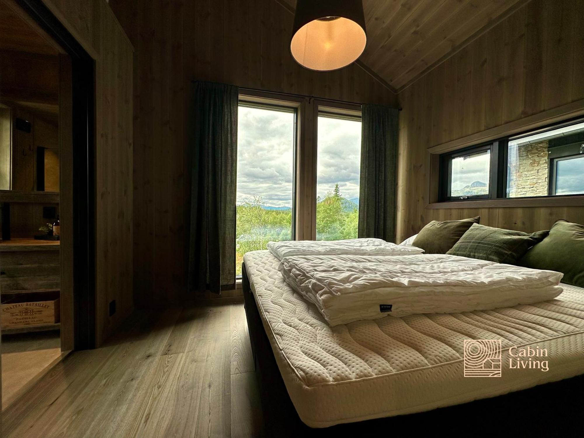 Brand New Cabin On The Sunny Side Of Gaustatoppen With A Great View Tuddal Eksteriør bilde