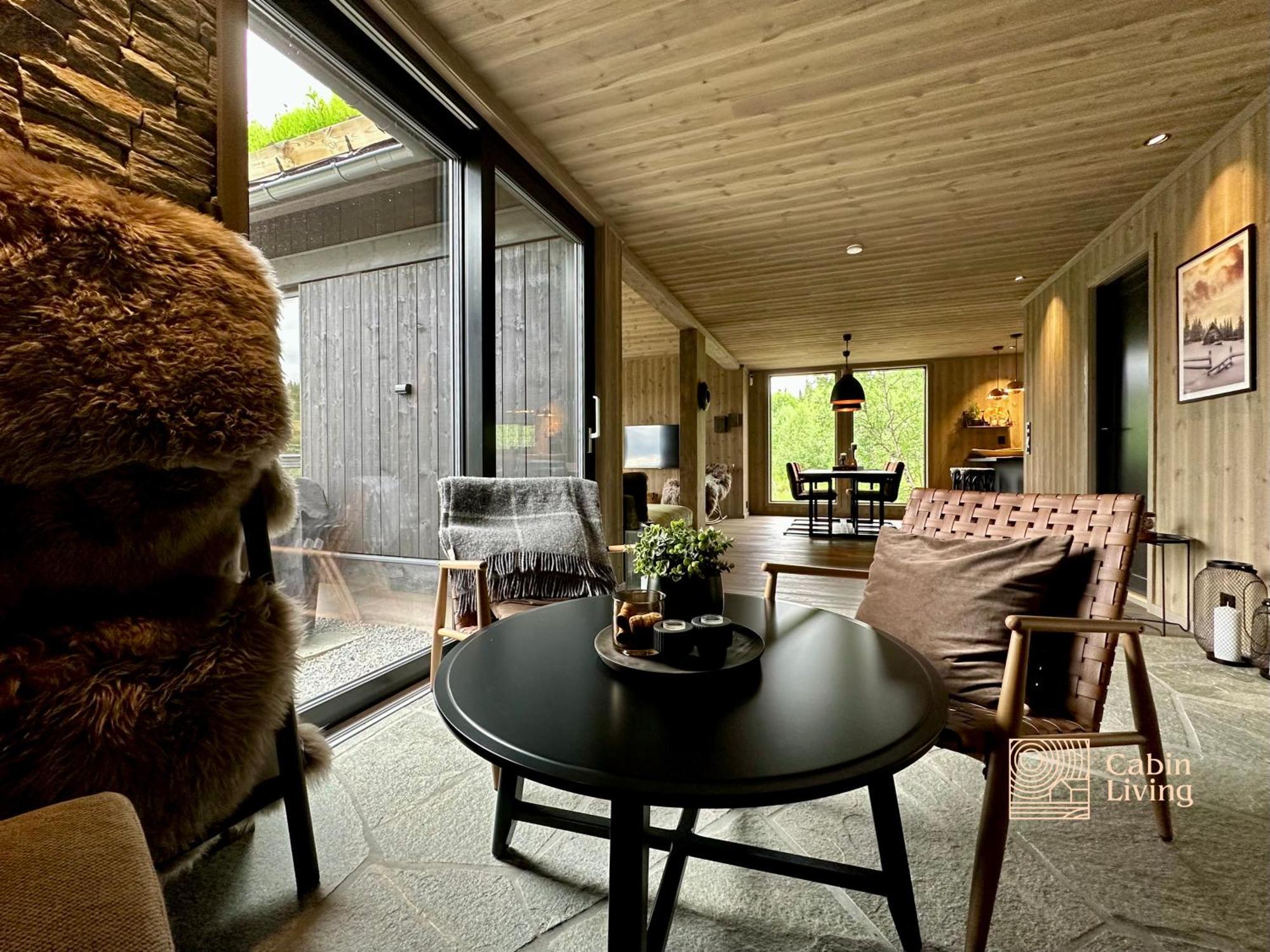 Brand New Cabin On The Sunny Side Of Gaustatoppen With A Great View Tuddal Eksteriør bilde
