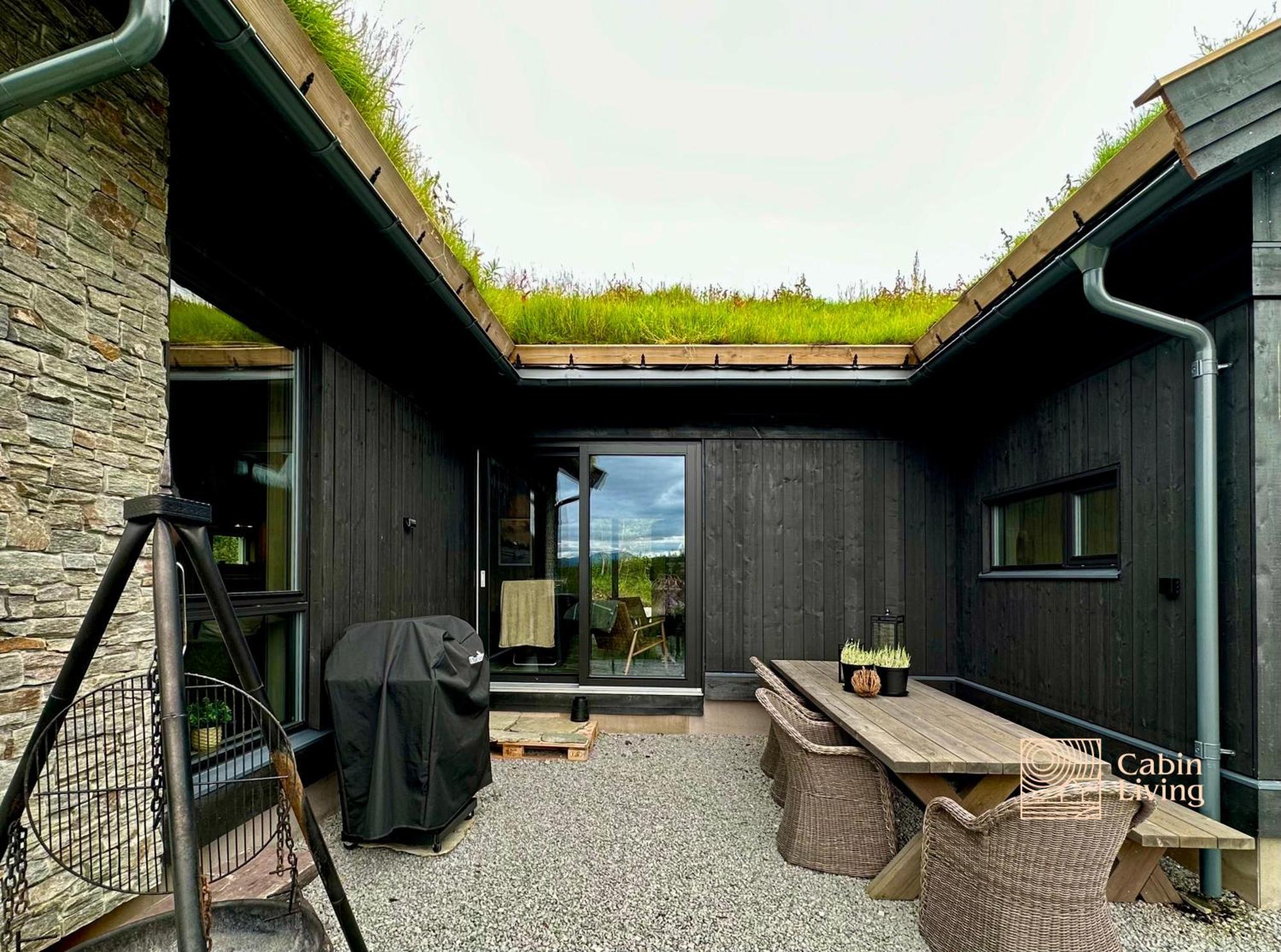 Brand New Cabin On The Sunny Side Of Gaustatoppen With A Great View Tuddal Eksteriør bilde