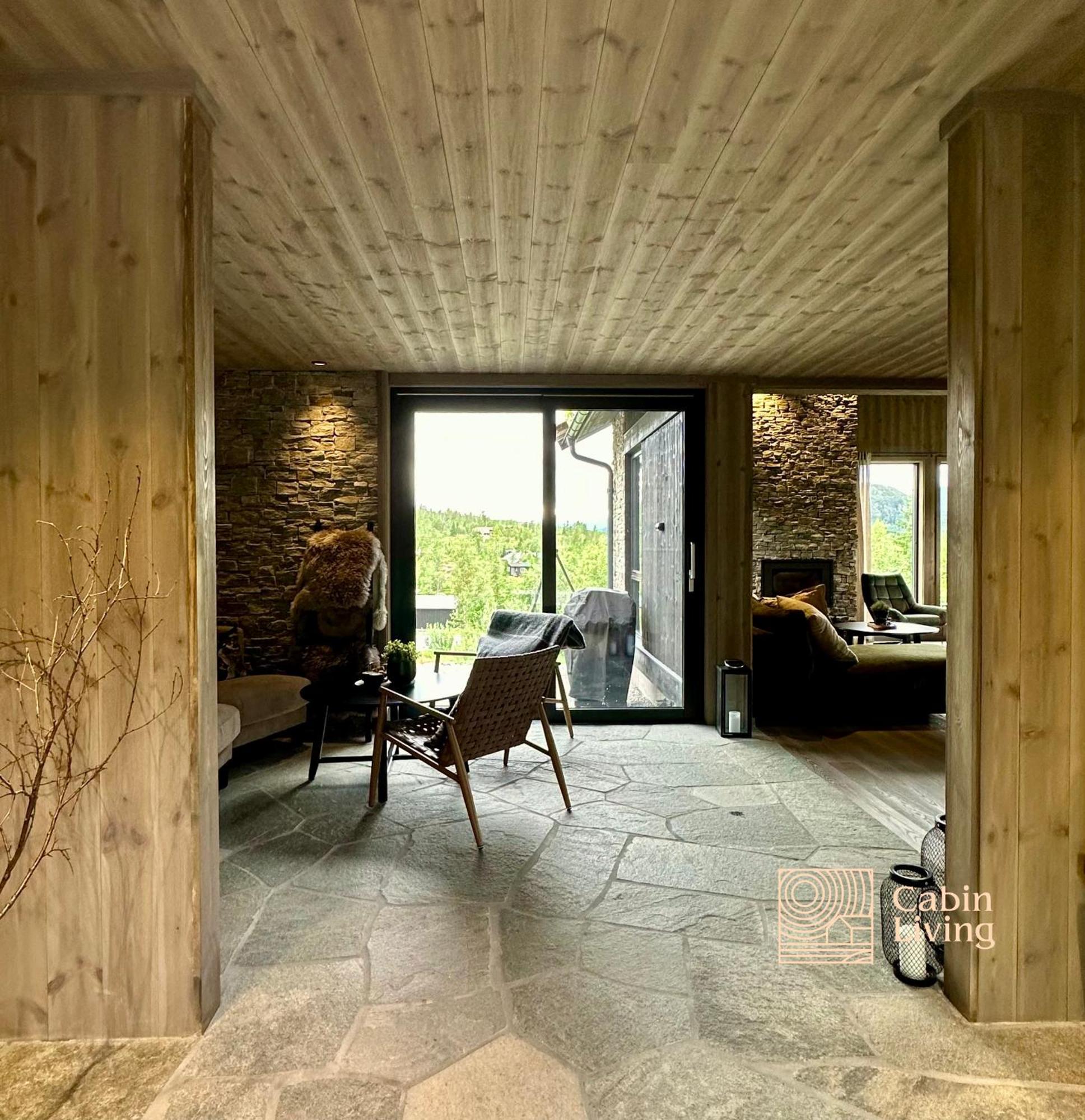 Brand New Cabin On The Sunny Side Of Gaustatoppen With A Great View Tuddal Eksteriør bilde